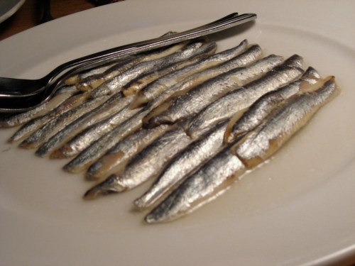 anchovies